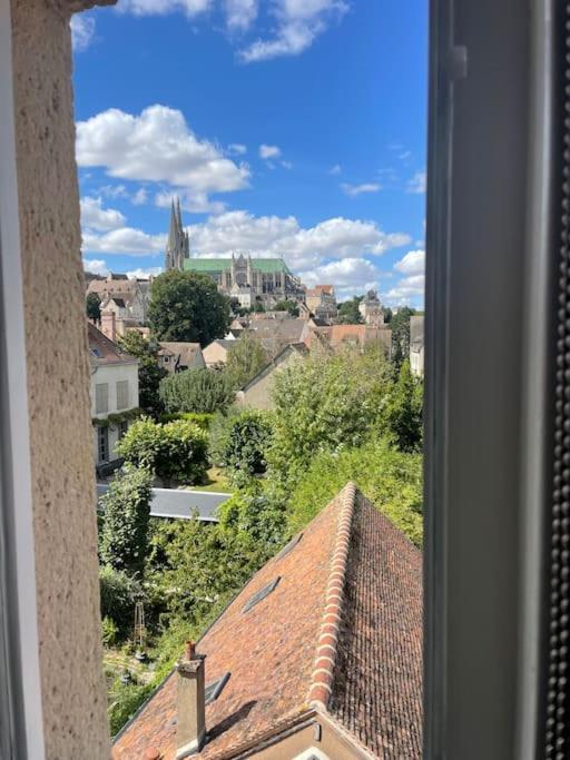 Apartament Duplex Bord De L'Eure - Parking Inclus - Jolie Vue Sur La Cathedrale Chartres Zewnętrze zdjęcie
