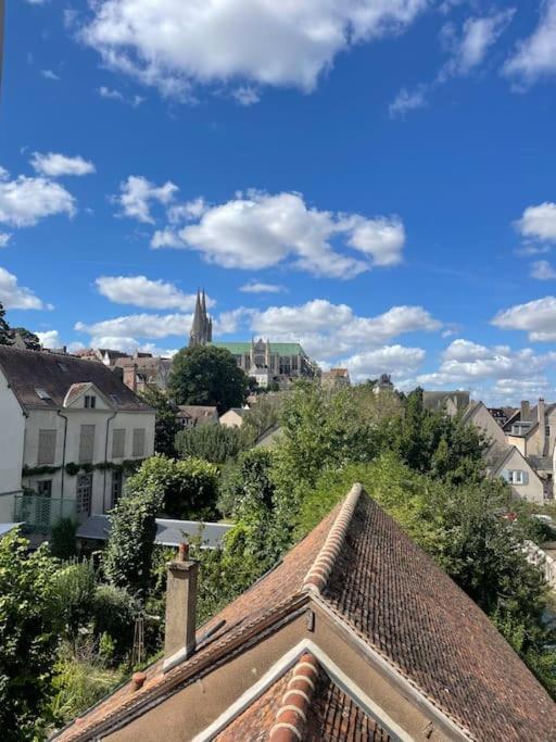 Apartament Duplex Bord De L'Eure - Parking Inclus - Jolie Vue Sur La Cathedrale Chartres Zewnętrze zdjęcie